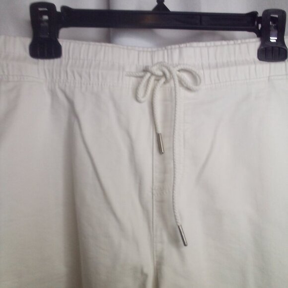 Time And Tru Shorts Women XXL 20 Relaxed Fit Cuff Hem White - Picture 7 of 15
